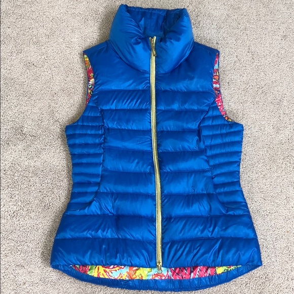 Lilly Pulitzer Jackets & Blazers - Lilly Pulitzer Packable Puffer Vest